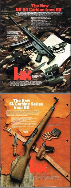 1983 HK 94 & SL Carbine Mailer